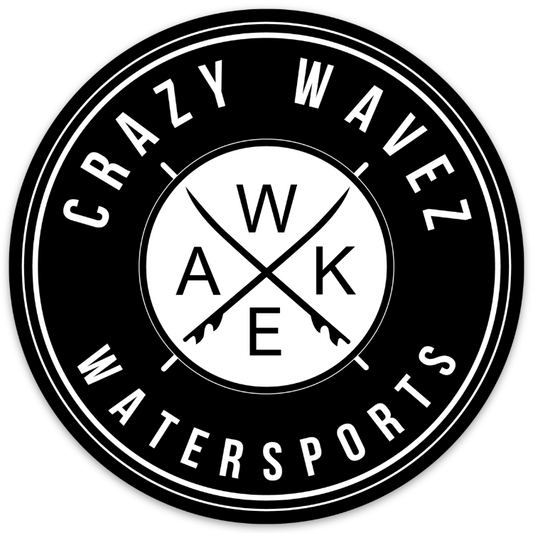 Crazy Wavez Sticker